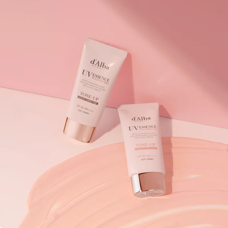 Waterfull Tone-Up Sun Cream SPF 50+++ Pink Correcting