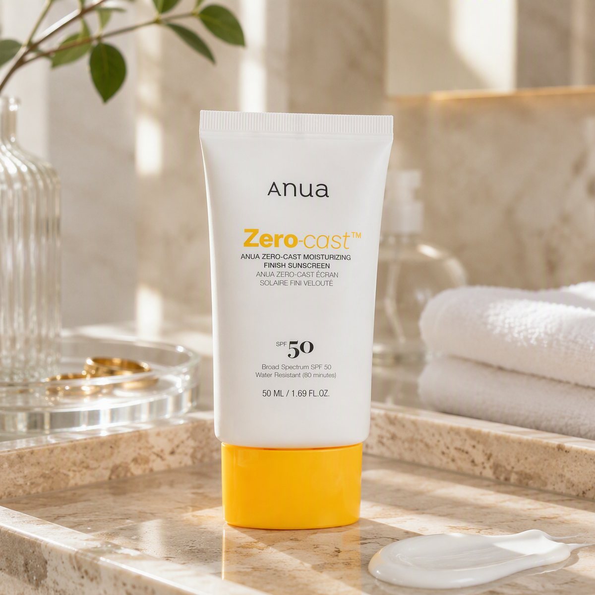 Zero-Cast Moisturizing Finish Sunscreen