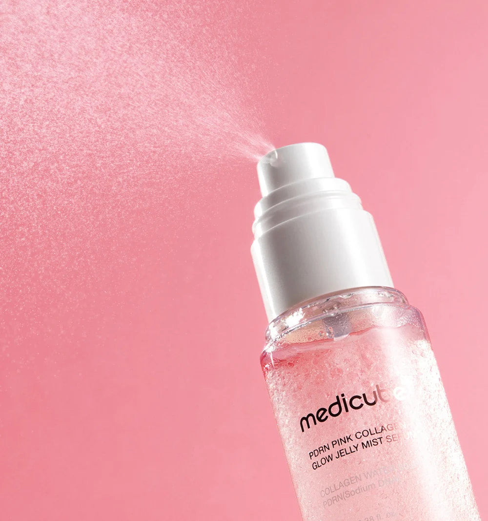 PDRN Pink Collagen Glow Jelly Mist Serum